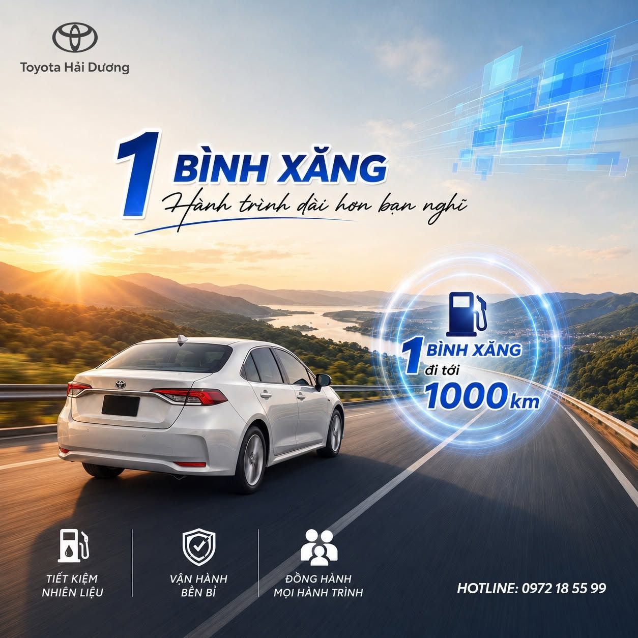 1 BÌNH XĂNG – HÀNH TRÌNH DÀI HƠN BẠN NGHĨ