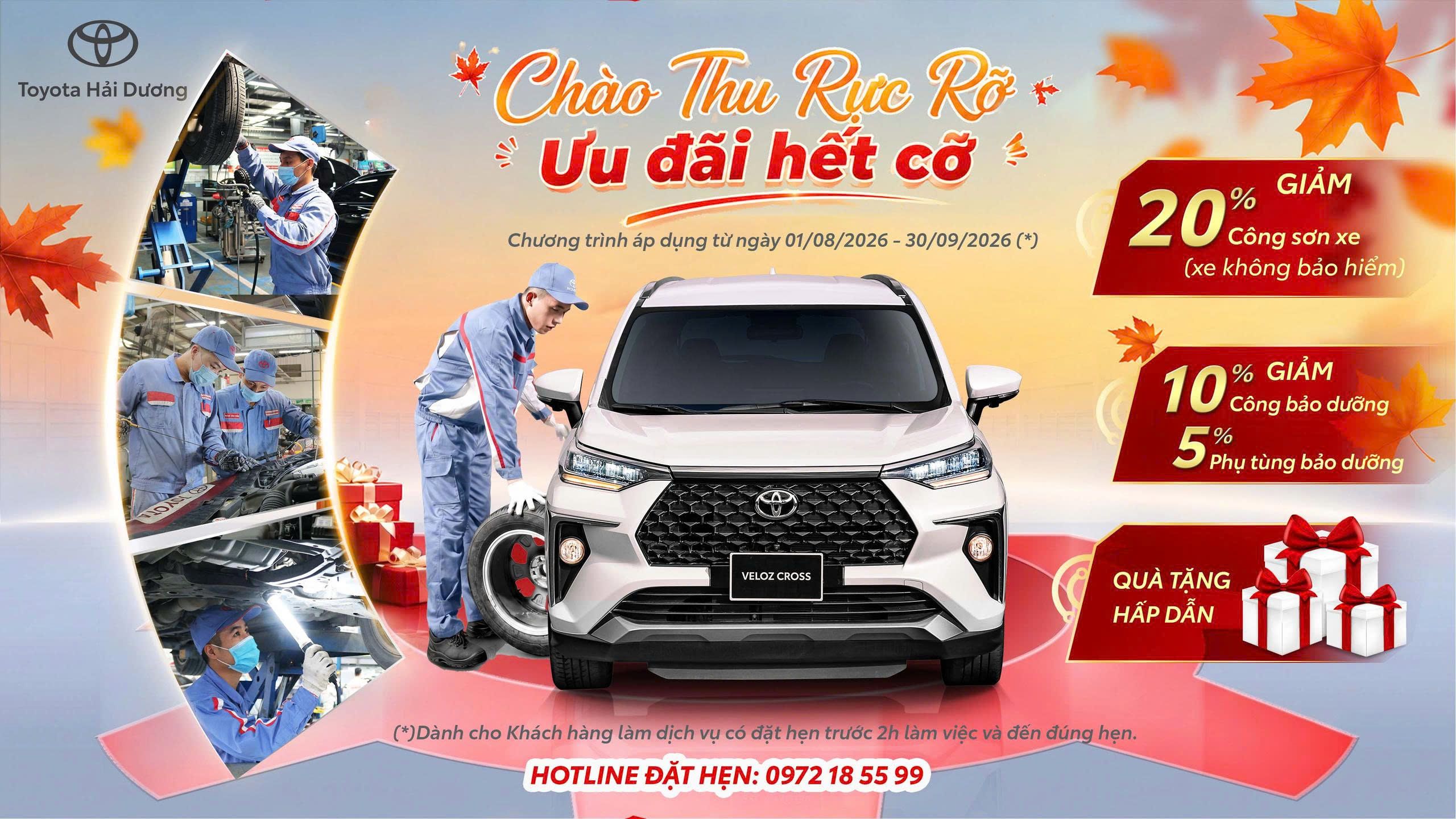 CHÀO THU RỰC RỠ – ƯU ĐÃI HẾT CỠ