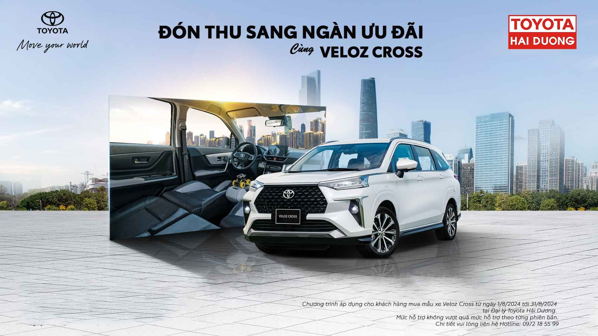 ĐÓN THU SANG NGÀN ƯU ĐÃI CÙNG VELOZ CROSS