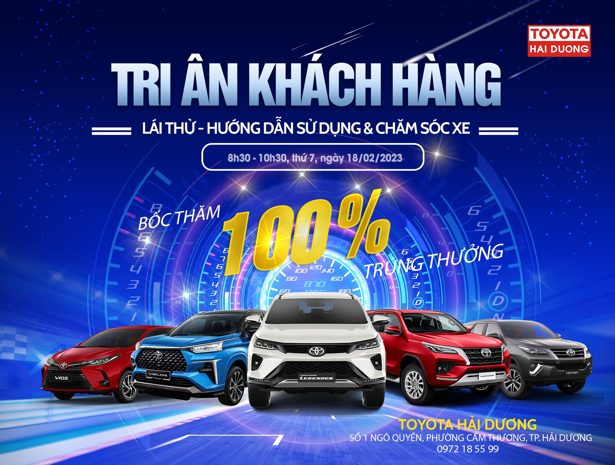 NGÀY HỘI TRI ÂN KHÁCH HÀNG | BỐC THĂM 100% TRÚNG THƯỞNG