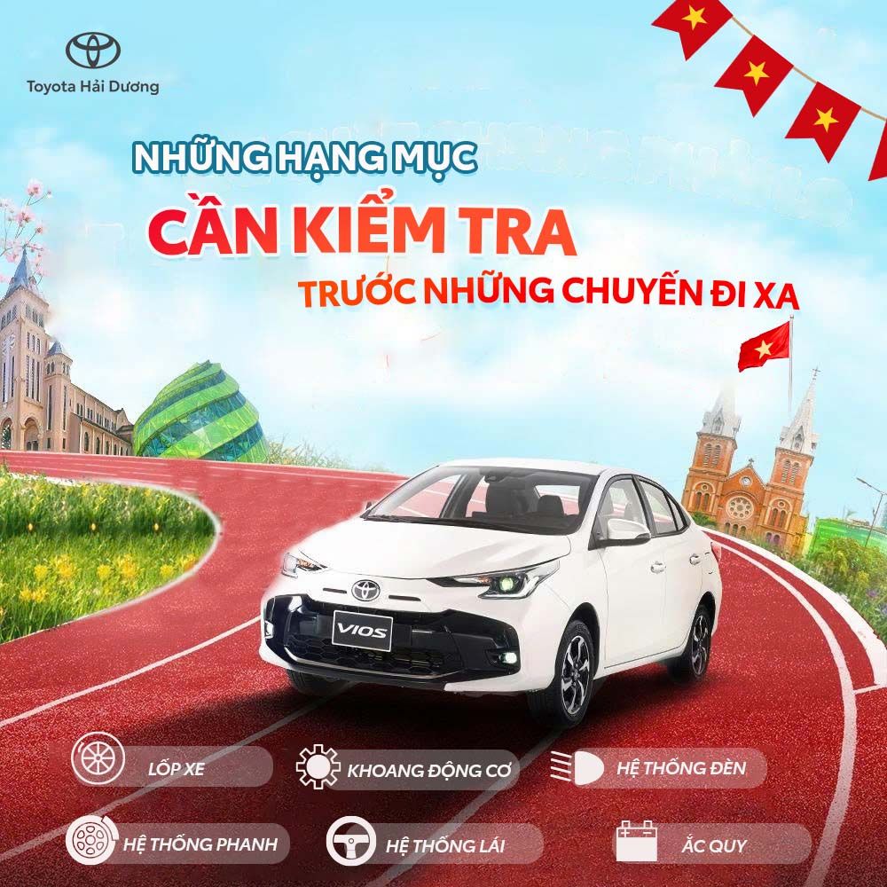 NHỮNG HẠNG MỤC CẦN KIỂM TRA TRƯỚC NHỮNG CHUYẾN ĐI XA