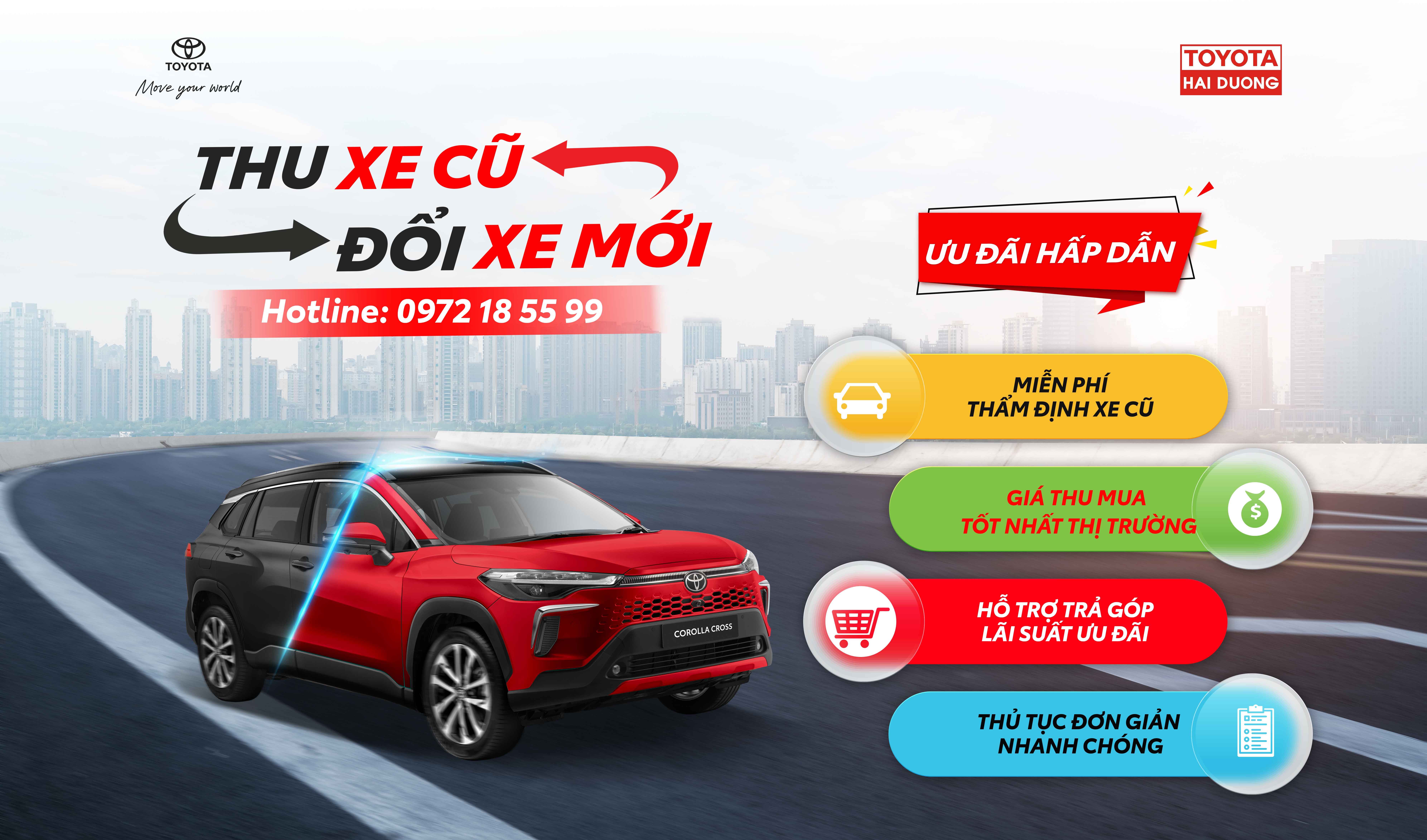 THU MUA XE CŨ GIÁ CAO NHẤT THỊ TRƯỜNG