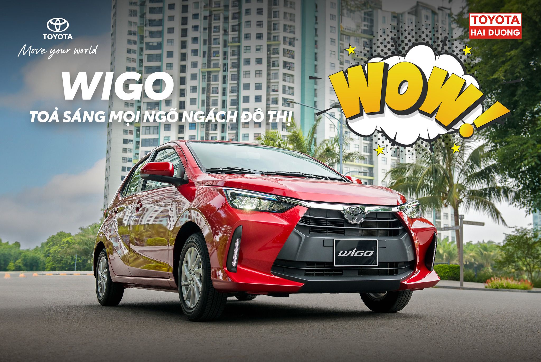 TOYOTA WIGO - CHIẾC XE TUYỆT VỜI SỬ DỤNG TRONG ĐÔ THỊ