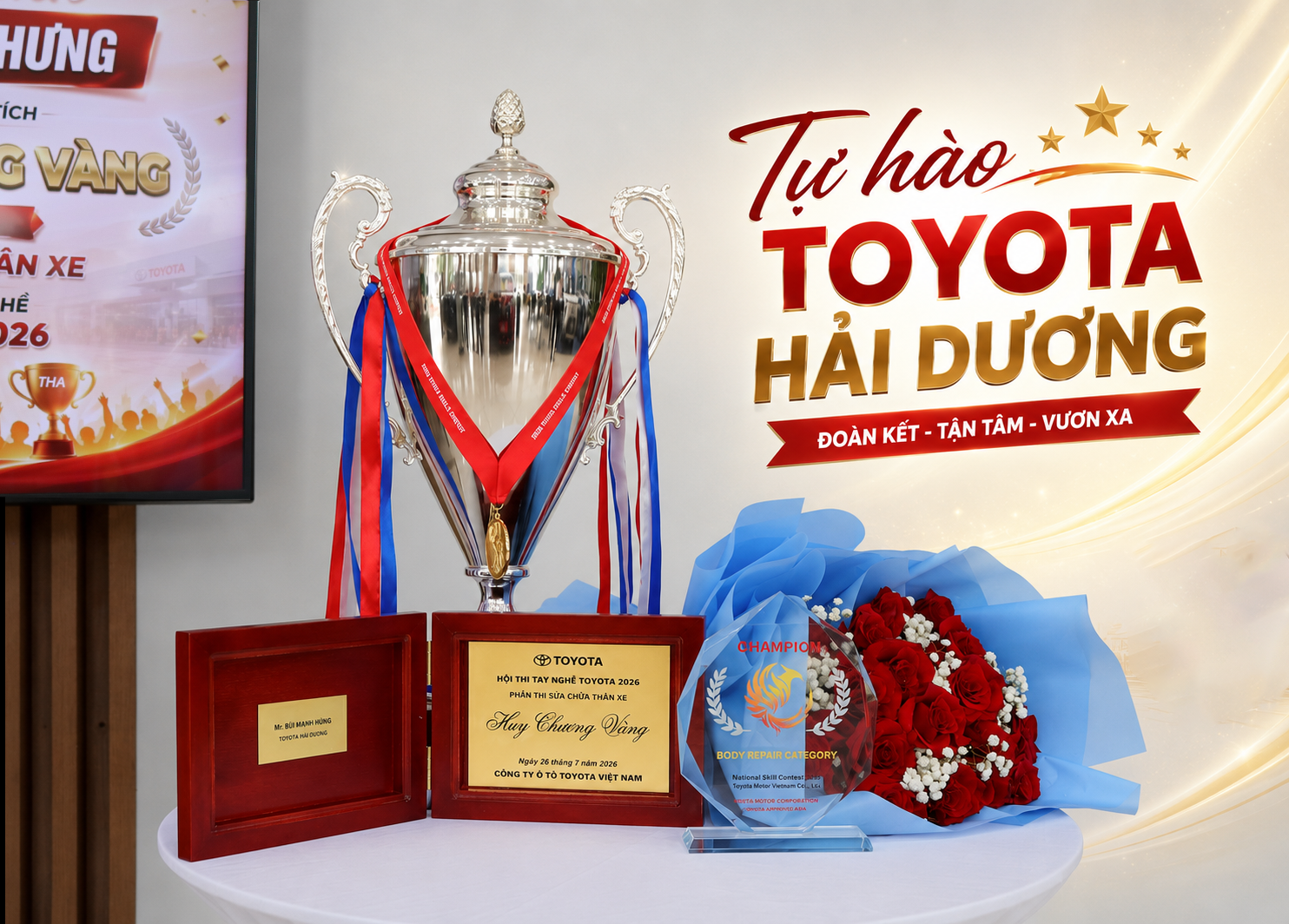 VINH DANH & TRAO THƯỞNG NHÀ VÔ ĐỊCH HỘI THI TAY NGHỀ TOYOTA VIỆT NAM 2026