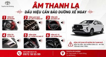 ÂM THANH LẠ – DẤU HIỆU “XẾ YÊU” CẦN BẢO DƯỠNG NGAY!