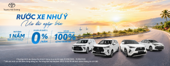 CHÀO THU RỰC RỠ – RƯỚC XE NHƯ Ý, ƯU ĐÃI NGẬP TRÀN!