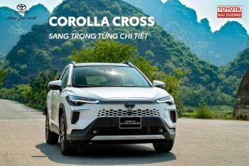 COROLLA CROSS - SANG TRỌNG TỪNG CHI TIẾT