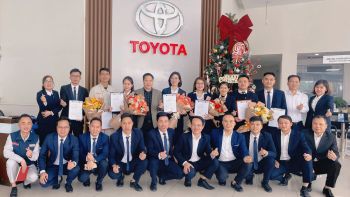 LỄ BỔ NHIỆM CÁN BỘ QUẢN LÝ TOYOTA HẢI DƯƠNG NĂM 2024