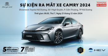 SỰ KIỆN RA MẮT XE TOYOTA CAMRY HOÀN TOÀN MỚI