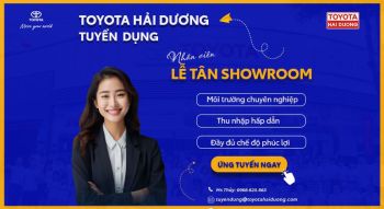 TOYOTA HẢI DƯƠNG THÔNG BÁO TUYỂN DỤNG THÁNG 11/2024