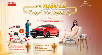 [TUẦN LỄ] NGÀY PHÁI ĐẸP - XE PHẢI ĐẸP CÙNG TOYOTA HẢI DƯƠNG